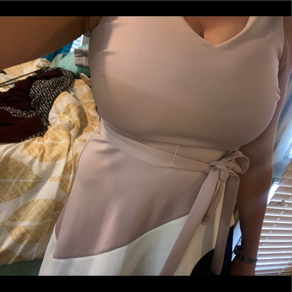 Enfocus Studio sz 6 Asymmetrical Midi dress - Picture 6 of 10